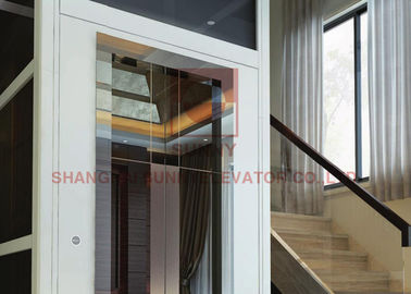 La pequeña elevación del elevador del elevador residencial de cristal para los hogares carga 250-400kg