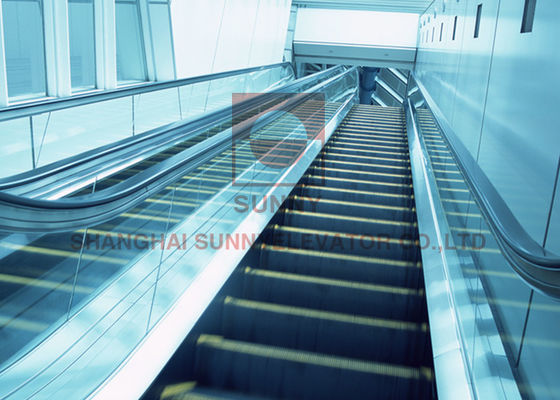 Escalera móvil interior de los pasos 0.5m/S del centro comercial 3/4 de la escalera móvil plana del pasajero