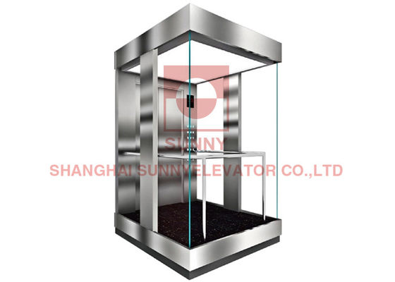 Elevación redonda del elevador de la cápsula de la persona de ISO9001 SS304 2 para el uso en el hogar