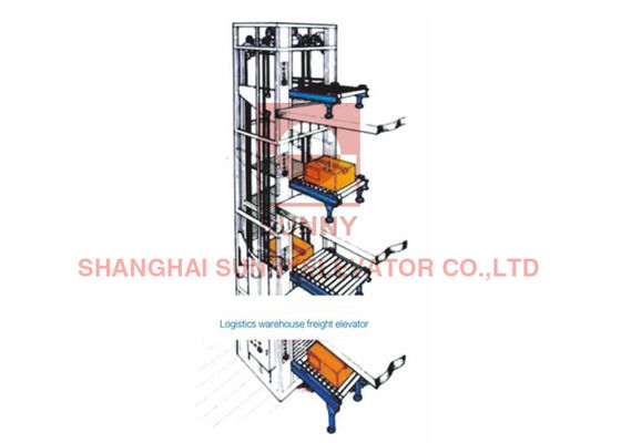 Elevación industrial del elevador de carga de VVVF 5000kg para la logística Warehouse