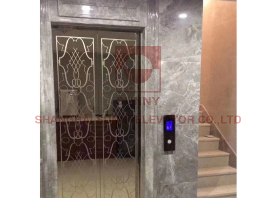 Impulsión hidráulica del elevador del hogar residencial del hogar del espejo 6m/S
