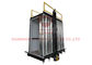 Elevador de carga residencial hidráulico del cargo de las mercancías de 2500KGS 1.0m/S