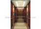 elevación residencial del elevador de 400kg VVVF con Rose Gold Etched Stainless Steel