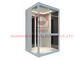 cabina de madera de la decoración del control colectivo completo 2000kg para el elevador panorámico