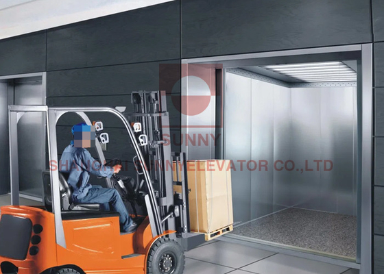 El Sr. / Srl de calidad Gran espacio de la sala de carga ascensores de carga personalizados ascensores de carga