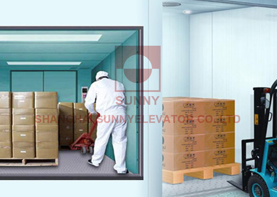 Flete el elevador para la buena calidad de las mercancías y la elevación grande barata segura de la carga de la capacidad de carga