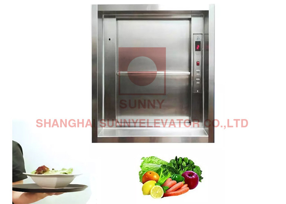 100kg Mini Dumbwaiter Elevator Food Lift para la transferencia material del cargo