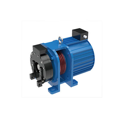 Máquina de tracción para elevador de 0.4~0.6m/s con carga de 320-450KG y voltaje nominal de DC110V