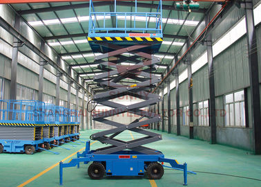 2300kg Load Aerial Work Hand Push Mobile Scissor Lifts