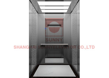 elevador de acero inoxidable del pasajero del chalet de la elevación 450kg con el sistema de control de elevador de VVVF