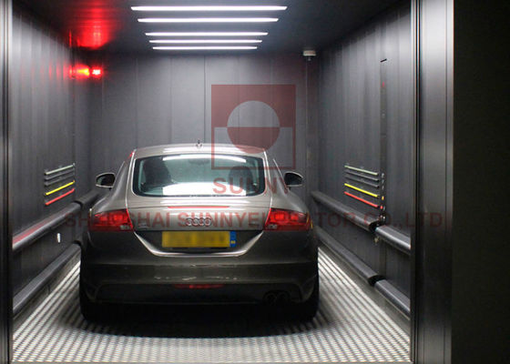 0.25m/S seguridad mecánica de acero inoxidable del elevador del automóvil de la carga 5000kg
