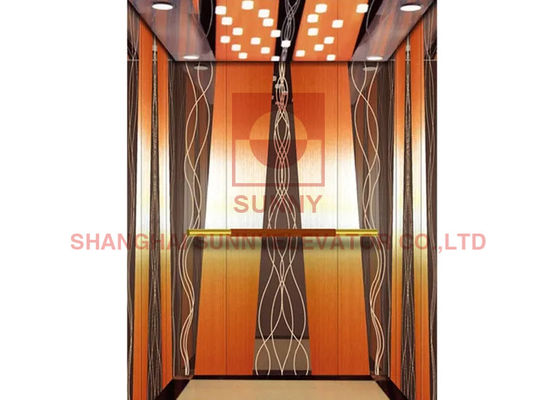 Elevación panorámica casera de acero inoxidable del elevador del pasajero del espejo