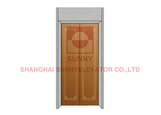 Double Door Knife Passenger Elevator With Plc Controlled System