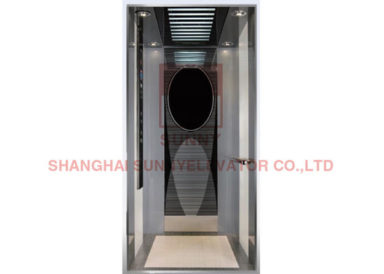 Espejo de acero inoxidable que graba al agua fuerte el sitio adaptado de la máquina menos el elevador de la tracción del elevador
