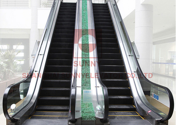 demarcación de aluminio del amarillo del paso de la escalera mecánica del 1000MM en centro comercial