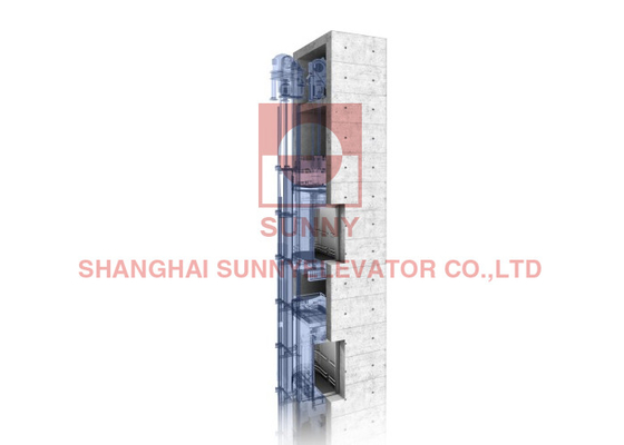 800KG Automatic Passenger Elevator For Construction Building 10 Persons