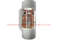 VVVF Passenger Glass Panoramic Elevator With Deceleration Device 1.0 - 2.0m/s