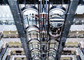 elevación de cristal panorámica del elevador 1600kg con acero inoxidable de la rayita