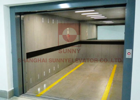 Centro Abierto 4 Panel Seguro 3000kg Gran Espacio Auto Car Elevador Para el Centro de Comercio