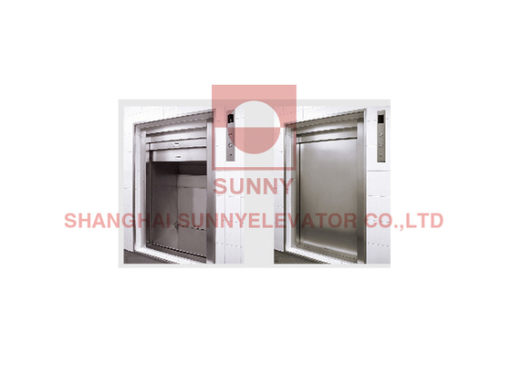100-500kg Ahorro de espacio Restaurante Comida Dumbwaiter Elevador Acero inoxidable