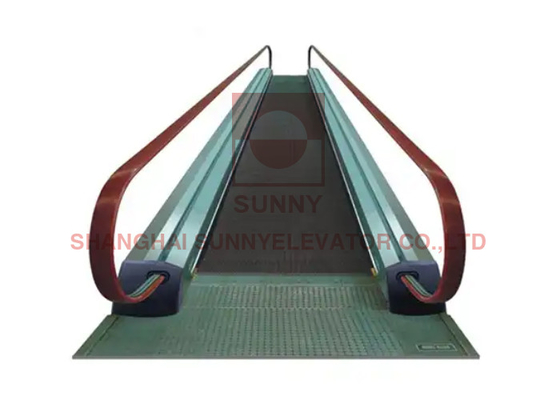 0.5m/S Escalera mecánica y pasarela móvil con sistema de ahorro de energía Acero inoxidable / Aluminio