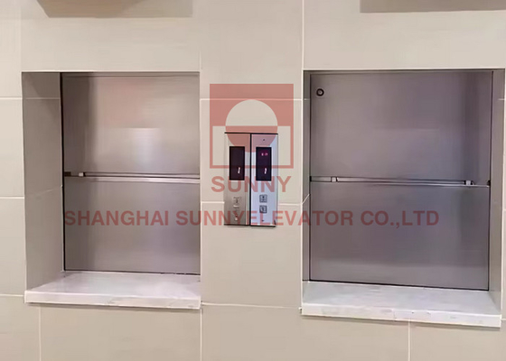 0.4M/S Seguridad Compacto Dumbwaiter ascensor para restaurantes y cocinas