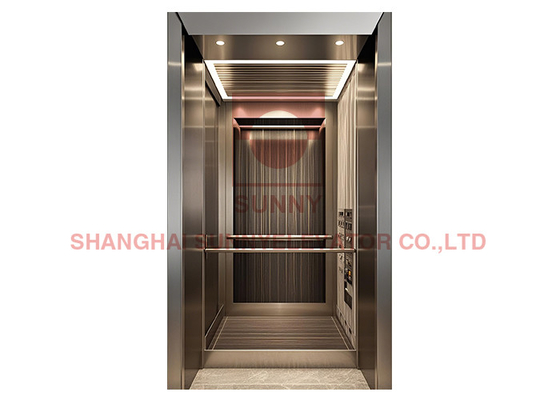 Máquina de ascensor de ahorro de espacio Innovaciones sin sala 1 Fase 220V 50Hz