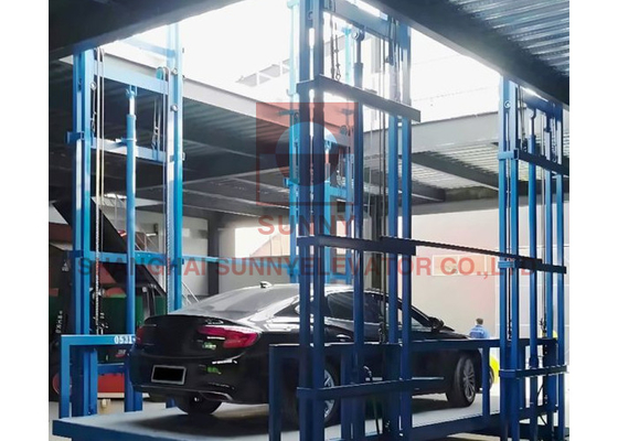 Elevador de vagones de ferrocarril para edificios de baja altura