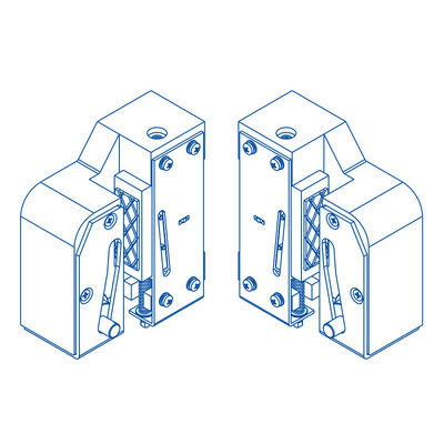 Engranaje de seguridad progresivo para ascensor P+Q de 575-2800 kg, repuestos