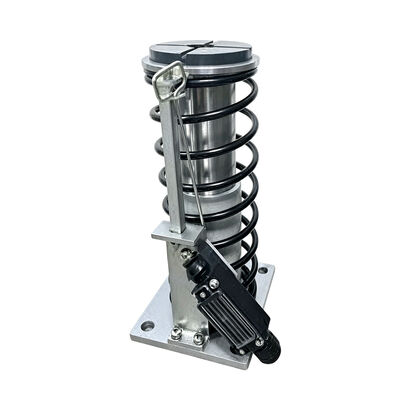 Buffer de aceite de ascensor hidráulico de 150 mm de carrera Construcción de acero al carbono para cabinas de ≤ 1600 kg