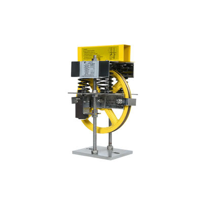 Dispositivo de tensión de elevación Componente de seguridad para ascensor de Ø150/200/240 mm de diámetro de la malla con diámetro de cuerda de 6/8 mm y garantía de 12 meses