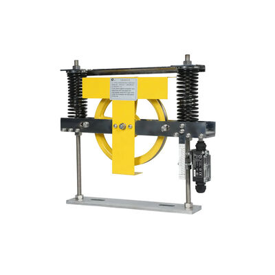 Dispositivo de tensión de elevación Componente de seguridad para ascensor de Ø150/200/240 mm de diámetro de la malla con diámetro de cuerda de 6/8 mm y garantía de 12 meses
