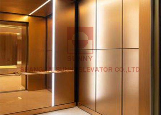 elevador del hogar de 450kg 0.4m/S con servicio profesional en el edificio del negocio en serie de la elevación