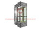 1600kg Load 13 Persons Panoramic Elevator With Long Hair Stainless Steel