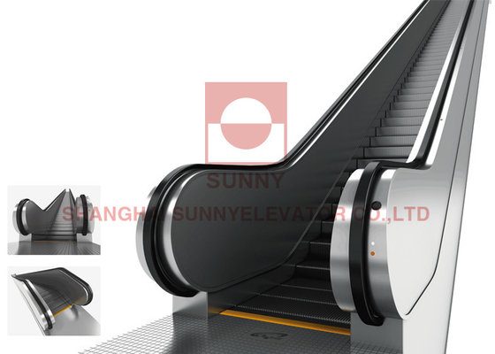 Funcionamiento sin problemas Escalator de centro comercial con dispositivo de protección de seguridad