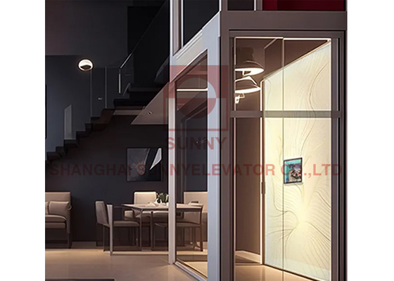 3 - 10m Alturas de elevación 400kg Carga Casa Villa Elevador Residencial Pequeño elevador personalizado