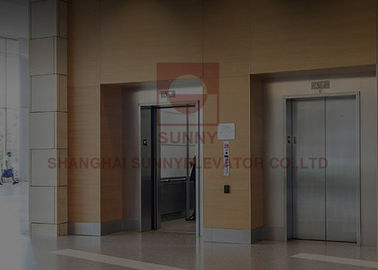 Carga corriente baja 1600-2000kg del ruido del elevador del hospital del edificio del pasajero