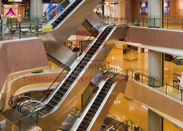 FUJI Vvvf Control Calidad superior Funcionamiento suave Escalera mecánica del centro comercial de 35 grados