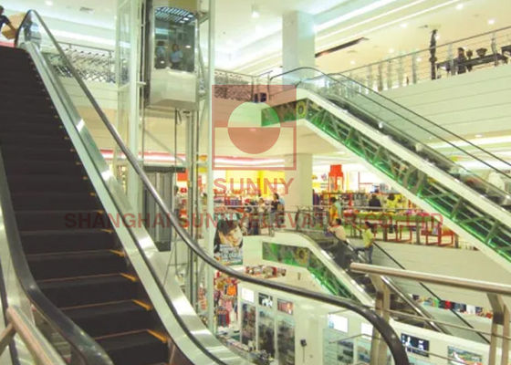 al aire libre interior del metro 4500p de la escalera móvil automática residencial de la barandilla 600m m