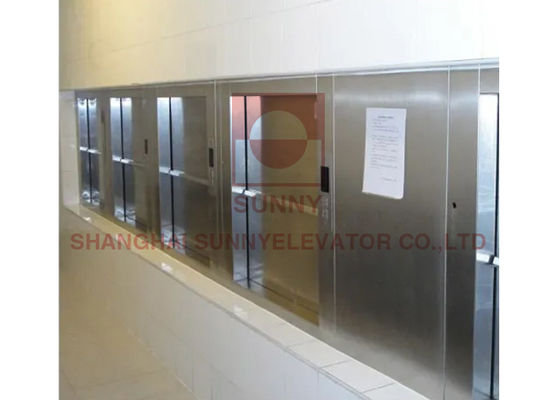 Espejo que graba al agua fuerte el elevador portátil elegante de la elevación del Dumbwaiter de 750lbs VVVF