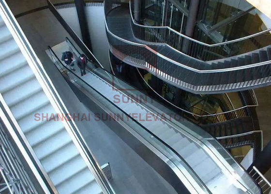 Tres escaleras mecánicas VVVF con estructura de acero inoxidable 304 y velocidad de 0,5 m/s