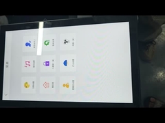 VVVF Control 1000Kg Espejo de acero inoxidable Elevador de hospital con luz LED